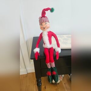 Vintage AnnaLee Poseable Elf Doll